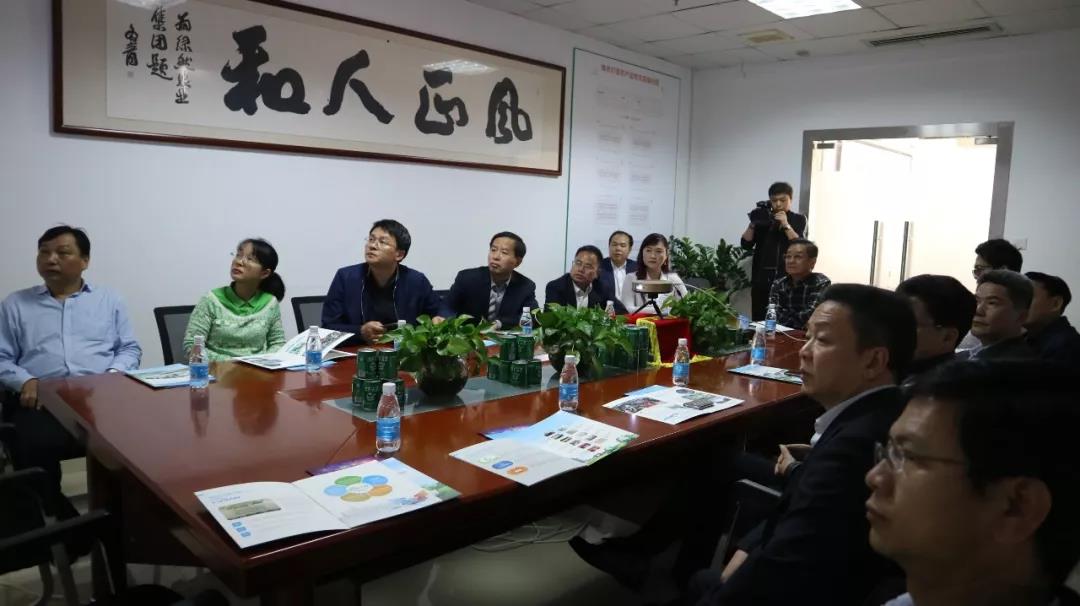 【集团动态】江西省吉安市王大胜副市长一行莅临绿然集团考察指导工作
